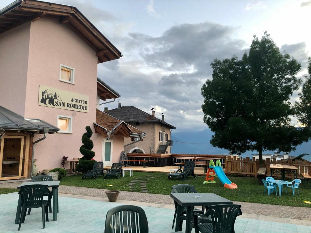 San Romedio Agriturismo Romeno ภายนอก รูปภาพ